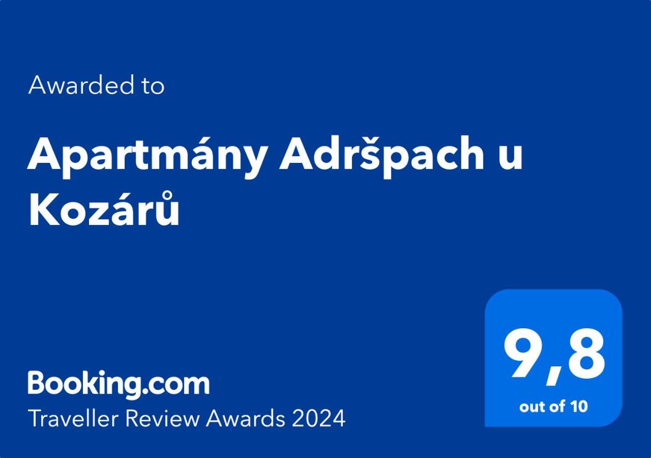 Apartmany Adrspach " U Kozaru " Теплице-над-Метуи Экстерьер фото